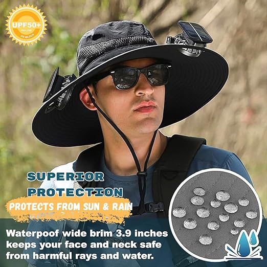 BrendHome™ Solar Fan Hat