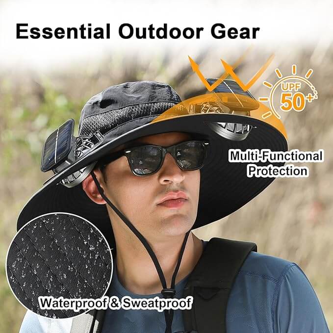 BrendHome™ Solar Fan Hat