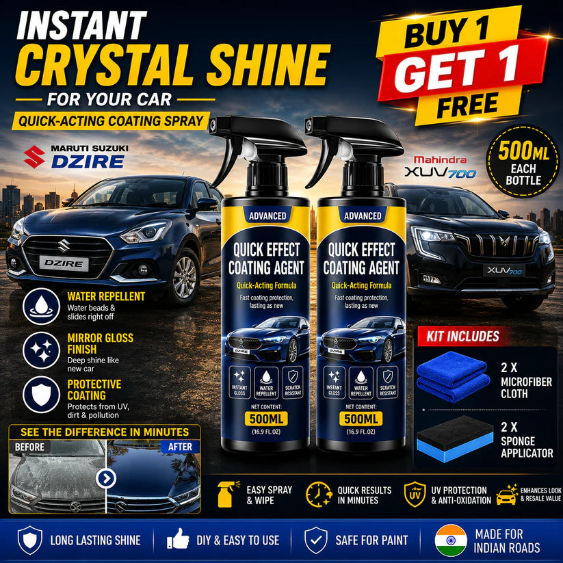 Advanced Car Quick-Acting Coating Agent Spray Kit 🚗✨