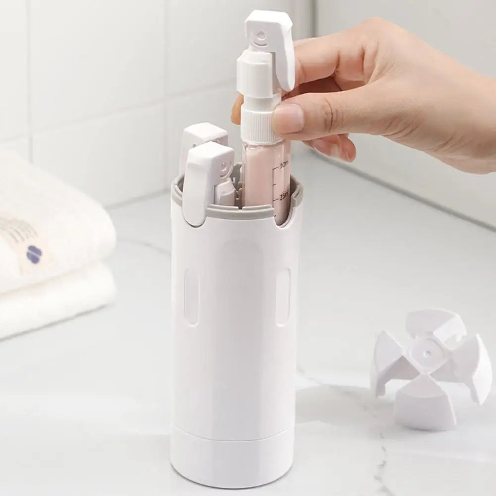 BrendHome 4-in-1 Travel Pump Bottle