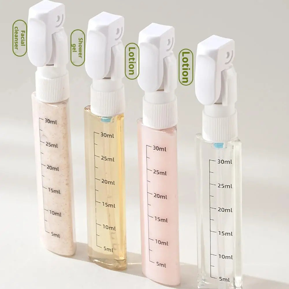 BrendHome 4-in-1 Travel Pump Bottle